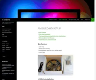 AmbiledHD.com(AmbiLED HD) Screenshot