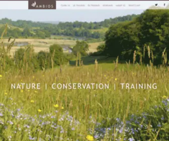 Ambios.net(Nature, Conservation, Training) Screenshot