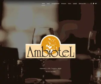 Ambiotel.be(AMBIOTEL DEN AMBI) Screenshot