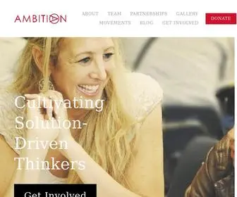 Ambition.org(Ambition) Screenshot