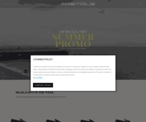 Ambitious-Brand.com(New Spring) Screenshot