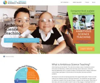 Ambitiousscienceteaching.org(Ambitious Science Teaching) Screenshot