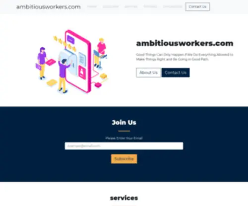 Ambitiousworkers.com(ambitiousworkers) Screenshot