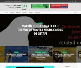 Ambitocultural.es(Sitio web de Ámbito Cultural de El Corte Inglés) Screenshot
