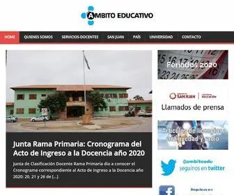 Ambitoeducativo.com(Periodismo docente) Screenshot