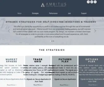 Ambitus-Capital.com(Option Trading Strategies) Screenshot