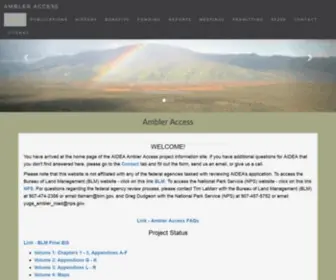 Ambleraccess.com(AMBLER ACCESS) Screenshot