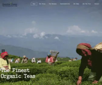 Ambootia.in(Darjeeling Organic Tea Estates) Screenshot