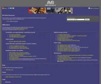 AMB.org(AMB Laboratories) Screenshot