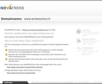 Ambossma.ch(Hosted by NOVATREND Web) Screenshot
