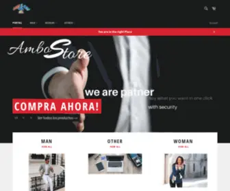 AmbosStore.com(Tienda Ambos Store) Screenshot