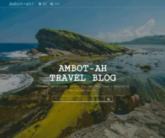 Ambot-AH.com(Off Beat Adventures by Marcos Detourist) Screenshot