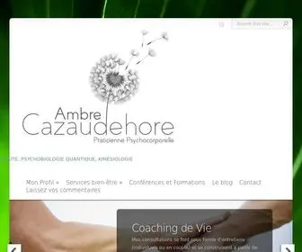 Ambrecoach.com(Ambre Franrenet) Screenshot