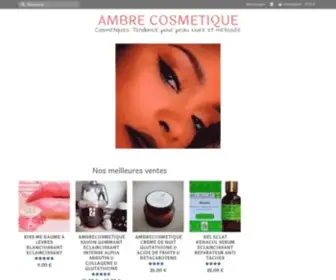 Ambrecosmetique.fr(AMBRE COSMETIQUE) Screenshot