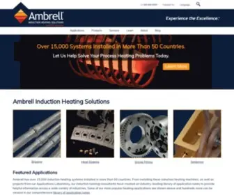 Ambrell.com(Precision Induction Heating Equipment & Solutions) Screenshot