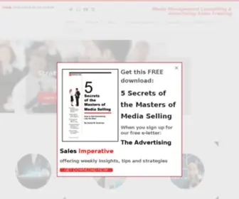 Ambro.com(Win more with Advertising Sales Training and Media Management Consulting) Screenshot