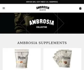 Ambrosiacollective.com(The Ambrosia Collective) Screenshot