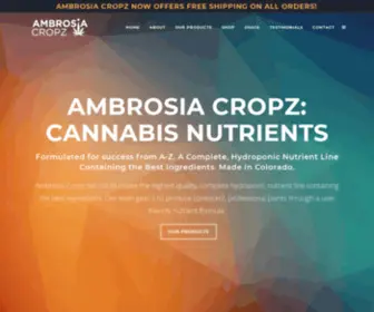 Ambrosiacropz.com(Ambrosia Cropz) Screenshot