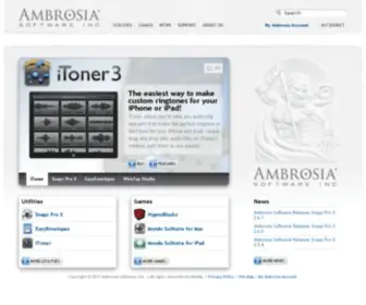 Ambrosiasw.com(Ambrosia Software) Screenshot
