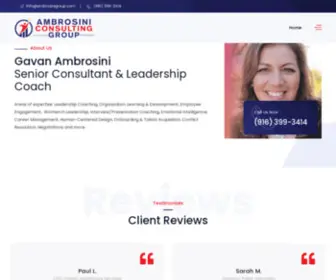 Ambrosinigroup.com(Ambrosini Consulting Group) Screenshot