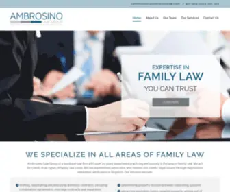 Ambrosinolaw.com(Ambrosinolaw) Screenshot