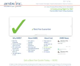 Ambsinc.com(AMBS, Inc) Screenshot