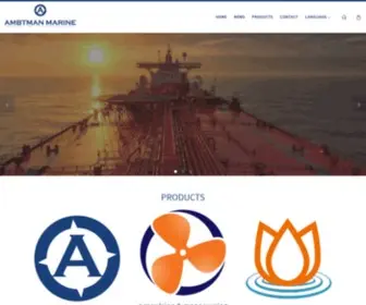 Ambtmanmarine.com(Maritime equipment) Screenshot