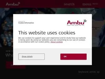 Ambu.com(Single-use devices that save lives) Screenshot