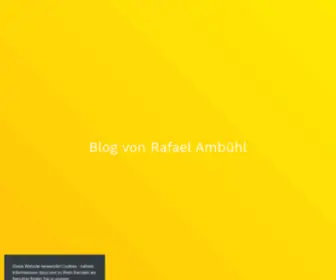 Ambuehl.digital(Blog) Screenshot