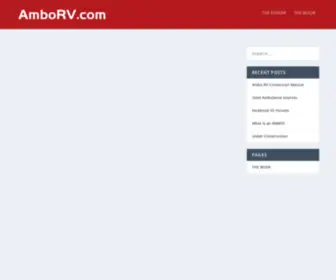 Ambulancerv.com(Ambulancerv) Screenshot