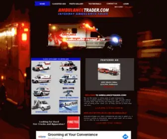 Ambulancetrader.com(Used Ambulance Sales) Screenshot