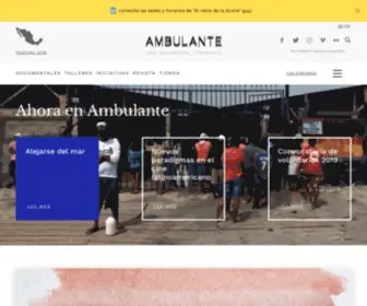 Ambulante.com.mx(AMBULANTE 2012) Screenshot