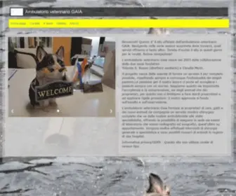 Ambulatoriogaia.it(Ambulatorio veterinario GAIA) Screenshot