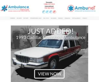 Ambunet.com(Used Ambulances for Sale) Screenshot