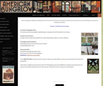 Ambungalow.com(American Bungalow Magazine) Screenshot