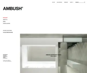 Ambushdesign.com(Official Online Store) Screenshot