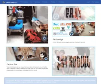 Ambuvet.com(800 AmbuVet Pet Ambulance & Non) Screenshot