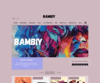 Ambybambiy.com(Handcrafted Gifts) Screenshot