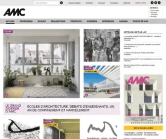 AMC-Archi.com(AMC architecture : la sélection des réalisations et concours) Screenshot