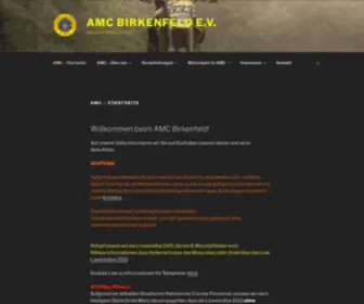 AMC-Birkenfeld.com(Herzlich Willkommen) Screenshot