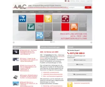 AMC-SYsteme.de(AMC GmbH Chemnitz) Screenshot