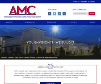 Amcbuild.com(AMC Construction) Screenshot