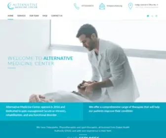 AmCDubai.org(Alternativemedicinecenter) Screenshot