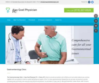 AmcGastroenterologist.com(Gastroenterology Clinic) Screenshot