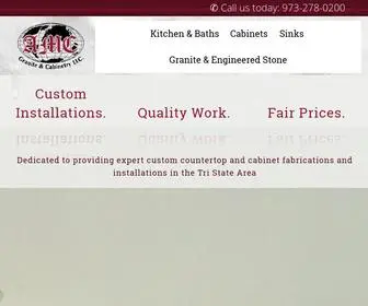 AmcGranite.com(AMC Granite and Cabinetry LLC) Screenshot