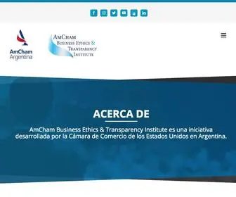 Amchameticaytransparencia.com.ar(Ética y Transparencia) Screenshot