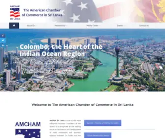 Amcham.lk(AmCham Sri Lanka) Screenshot