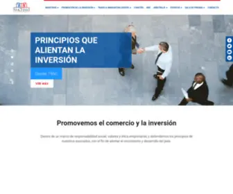 Amcham.org.pe(Cámara) Screenshot