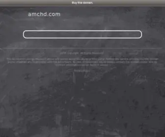 AMCHD.com(Notice To Customers) Screenshot