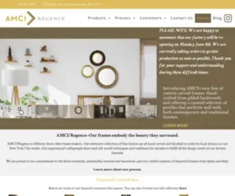 Amci-Regence.com(Master Frames) Screenshot